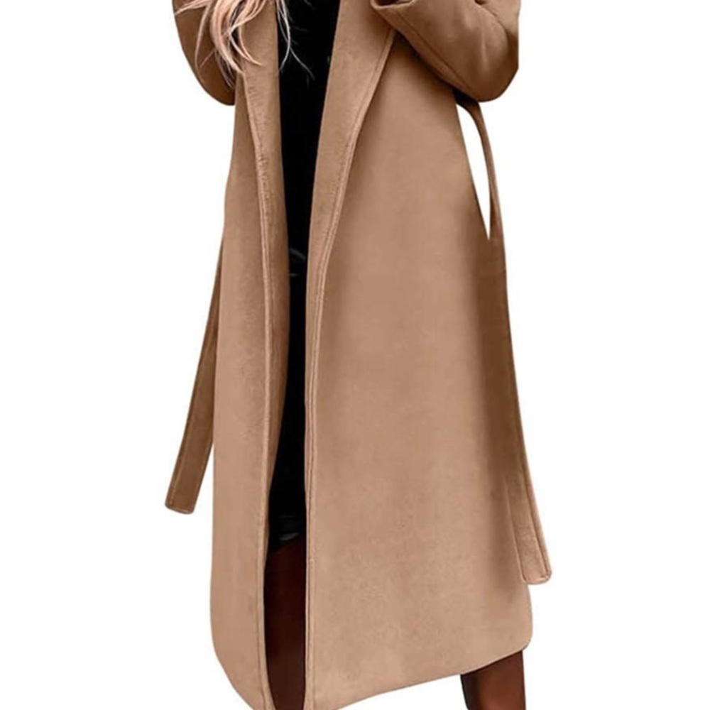 Brand new faux wool coat